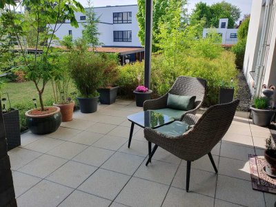 Luxuriöse 2-Zimmer-Wohnung im EG mit Terasse in Hildesheim