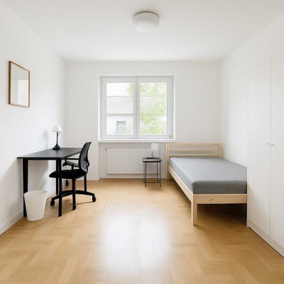 1 WG Zimmer vollmöbliert in guter Lage von Essen