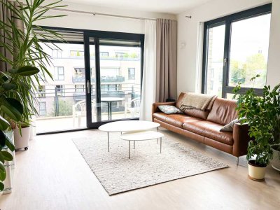 Traumhafte 3,5-Zimmer-Wohnung in der "Gartenstadt" vollmöbliert mit großem Balkon