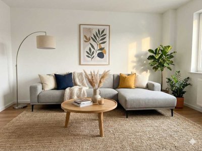 Frisch renovierte 2-Zimmer-Wohnung mit Balkon in ruhiger Wohnlage