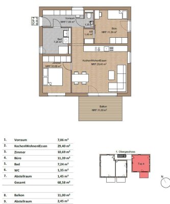 3-Zimmerwohnung in kleine exclusive Wohnanlage, Baustart August 2025