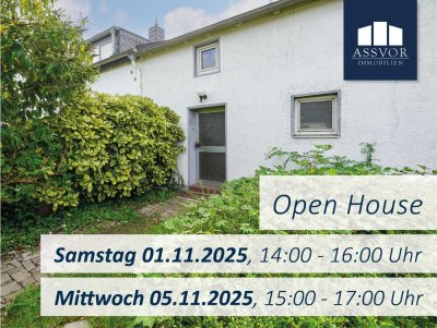 Sanierungsbedürftiges Haus in schöner und familiärer Lage von Unterrath - OPEN HOUSE  01. und 05.11.