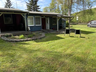 Ferienbungalow am See und nur 4 Kilometer von der Ostsee entfernt