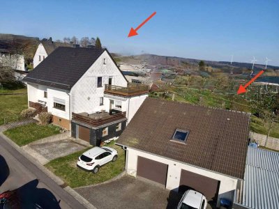 Zweifamilienhaus mit separater XXL-Garage – Ruhige Lage in Gusenburg bei Hermeskeil