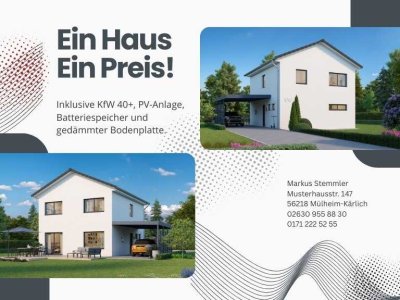 Ihr neues Zuhause mit eigener Energiequelle - FLEXIHAUS inkl. PV-Anlage