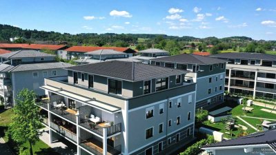 MONNIER IMMOBILIEN 
Ein Ort der Begegnung - Traum Penthouse mit Chiemsee- und Bergblick
