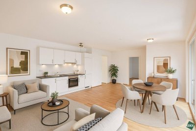 Hofruhelage: Helle 2-Zimmer Wohnung im 18. Bezirk