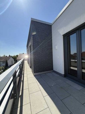 5-Zimmer-Penthouse mit Einbauküche und Aufzug in die Wohnung
