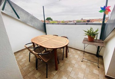 Helle Maisonette mit Dach-Terrasse
