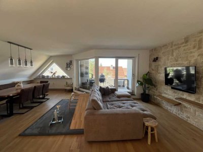 Wohnen auf zwei Ebenen: 4-Zimmer-Maisonette in Bobingen