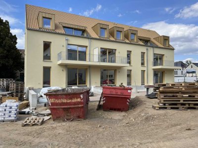 2-Raum-Wohnung am See mit Privatgarten, EBK, TG-Stellplatz, Erstbezug