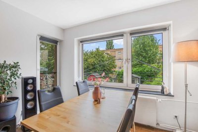 Moderne 3-Zimmer-Wohnung mit eigenen Garten