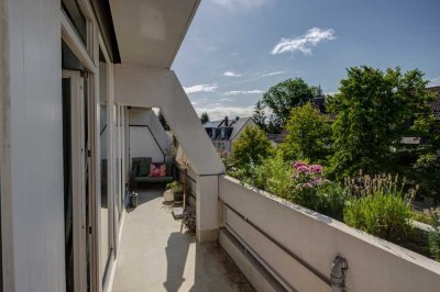 Charmante 2,5-Zi.ETW mit großer Dachterrasse und Süd-Loggia in bester Lage Sendling-Westpark