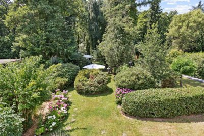 Kleinod in Unterbach – Parkähnlicher Garten auf ca. 600 m² mit großzügigem Wohnen