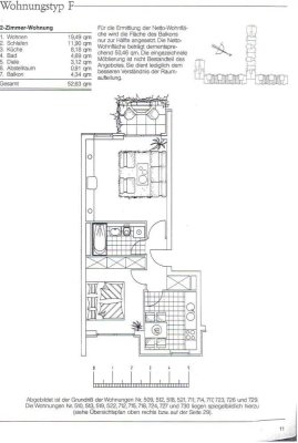 Sofort frei von Privat: Schöne 2-Zimmer-Wohnung mit Balkon in Köln Sürth