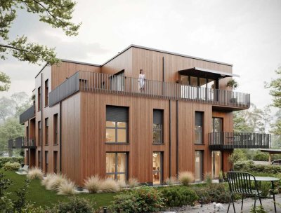 Finde deine Wurzeln - Helle 2,5 Zimmer mit Balkon in Holzmassivbauweise!