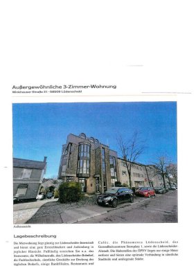 Neuwertige 3-Raum-EG-Wohnung mit Balkon in Lüdenscheid