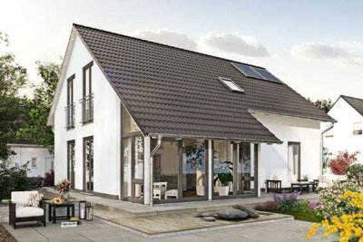 .Mit schönem Wintergarten - freundlich und hell in Borkwalde / Preis inkl. Grundstück