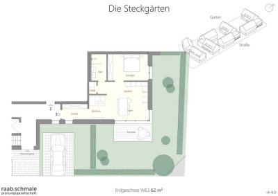 Die Steckgärten - Wohnung A3