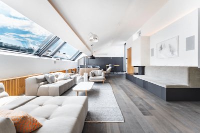 Die elegante Wiener Lebensart - Die wienerische Kunst das Leben zu genießen, in einem perfekten Terrassenpenthouse