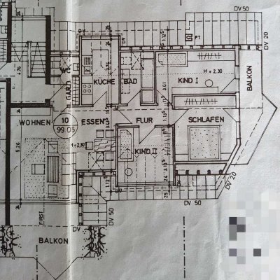 Elegante 4-Zimmer Wohnung mit Balkon im 3. OG in Waiblingen