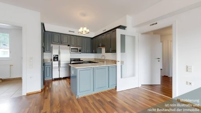 EIGENBEDARF oder INVESTMENT - 4-Zimmer-Terrassenwohnung - SONNEN-/ RUHELAGE NAHE STADTZENTRUM