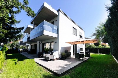 Moderne Gartenwohnung direkt an der Salzach