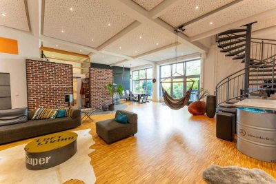Industrieller Charme trifft modernes Loft-Wohnen – einzigartiges Zuhause in Rohrdorf