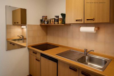 Ferien-Apartment zum Aufwerten: Frische Fassade 2024, frei und sofort verfügbar