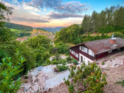 Attraktives Doppelhaus in bevorzugter, unverbaubarer Panoramawohnlage mit zusätzlicher Bebauun