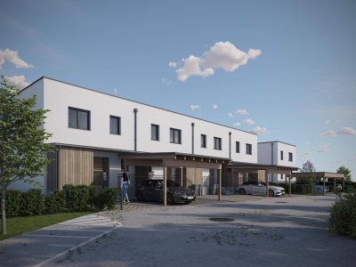 Besonderes Neubauprojekt in Engerwitzdorf - Eckreihenhaus