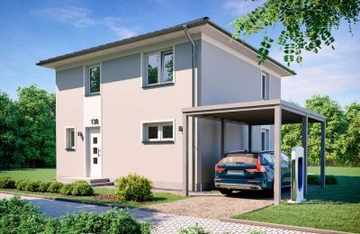 Hier entsteht ein exklusiver Neubau eines Massivhauses, perfekt für Paare oder Familien!