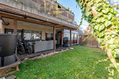 Gemütliche 2,5-Zi.-Whg. mit Garten, Terrasse, EBK, neuw. Bad & Stellplatz