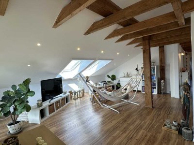 Exkl. DG-Whg. W+Nfl. ca. 141m² , mod. EBK, 6 km b.MM!