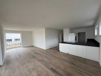 Komfortabel und barrierefrei wohnen – moderne Erdgeschosswohnung mit Garten