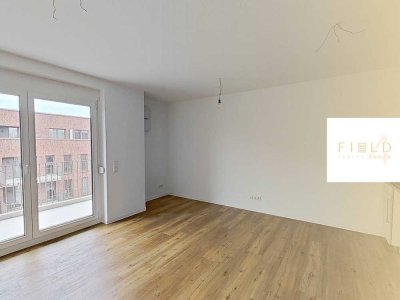 ++ Hochmoderne 2-Zimmer-Wohnung mit EBK und Balkon in Neubauprojekt FIELD 4 ++