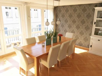 Exclusive Etagenwohnung mit Balkonen in der Altstadt