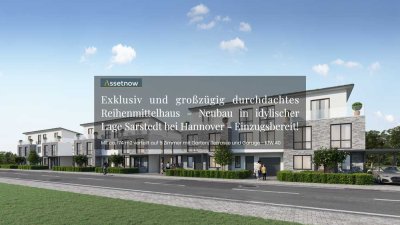 Exklusiv und großzügig durchdachtes Reihenmittelhaus-Neubau in idylischer Lage Sarstedt bei Hannover