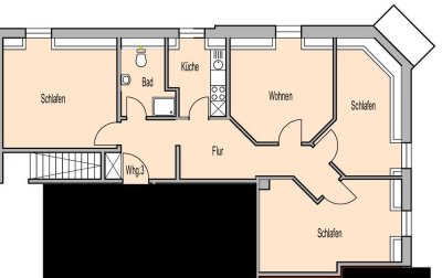 Neue renovierte stillvolle 4 Zimmer Wohnung - Zentral gelegen