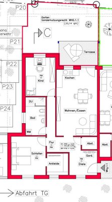 EG 3. Zi. Wohnung | Neubau in Rust | Terrasse & Garten (Auch OG & DG verfügbar)