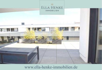 Supermoderne, sonnige Penthouse-Wohnung mit Fahrstuhl + 2 Terrassen...