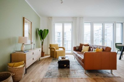 GROSSZÜGIGE 4-ZIMMER-WOHNUNG MIT LOGGIA UND BLICK IN DIE GRÜNE QUARTIERSMITTE