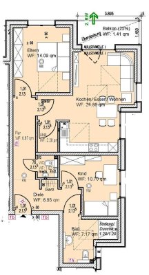 Neubau von 11 exklusiven Eigentumswohnung inkl. Stellplatz in Geilenkirchen