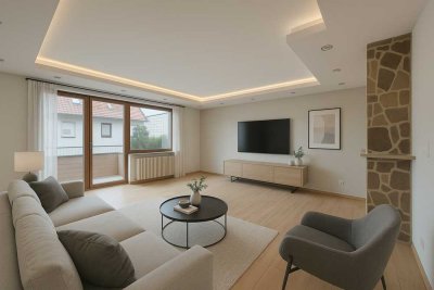 Familien willkommen !! Tolle 4-Zimmer-Wohnung mit ++großer Terrasse++offener Kamin++