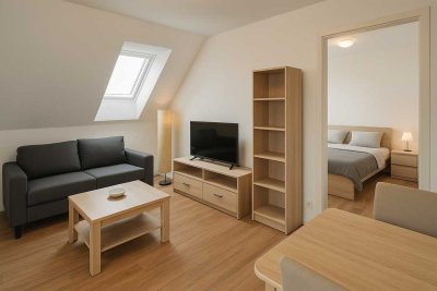 Wunderschöne DG Wohnung in der Goesselstr. Möbiliert