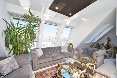 Luxuriöse Dachgeschoss-Maisonette mit 4 Zimmern, 3 Terrassen und Top-Ausstattung!