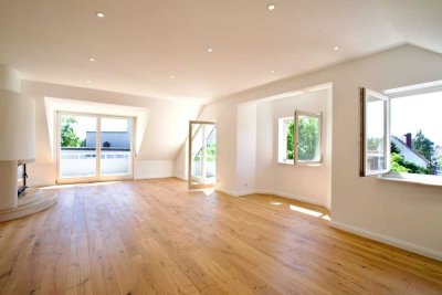 RESERVIERT!! – stilvolle Dachgeschosswohnung mit 3 Balkonen