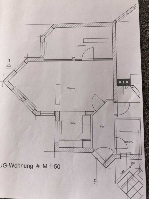 Helle 2-Zimmer Wohnung mit Terrasse in Wäschenbeuren