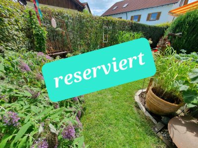 Ebenerdige 3-Zimmer-Erdgeschosswohnung mit schönem Garten und Tiefgarage