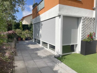 Helle, moderne 2-Zimmerwohnung in Villingen mit Terrasse und Garten, barrierefrei